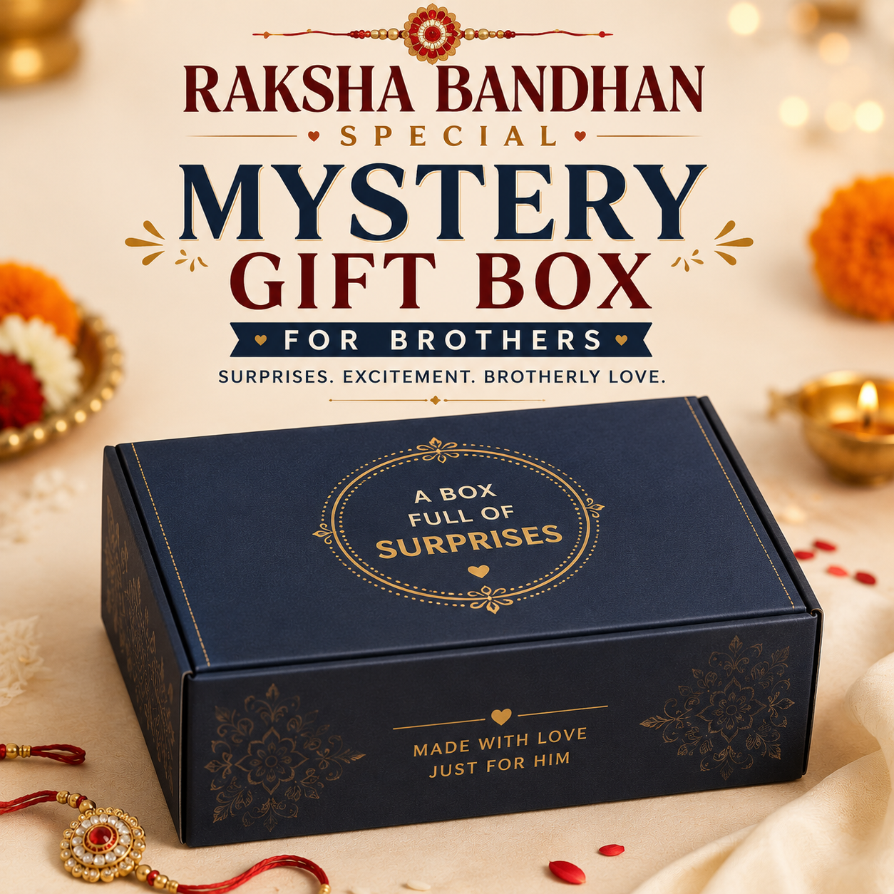 Rakhi Mystery Box (For Brothers)